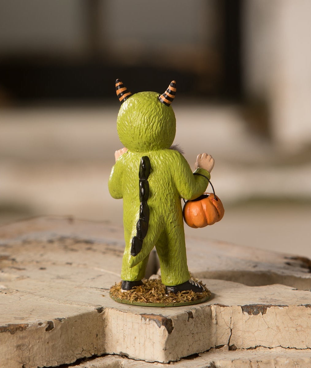 Mikey Monster Figurine - Backside