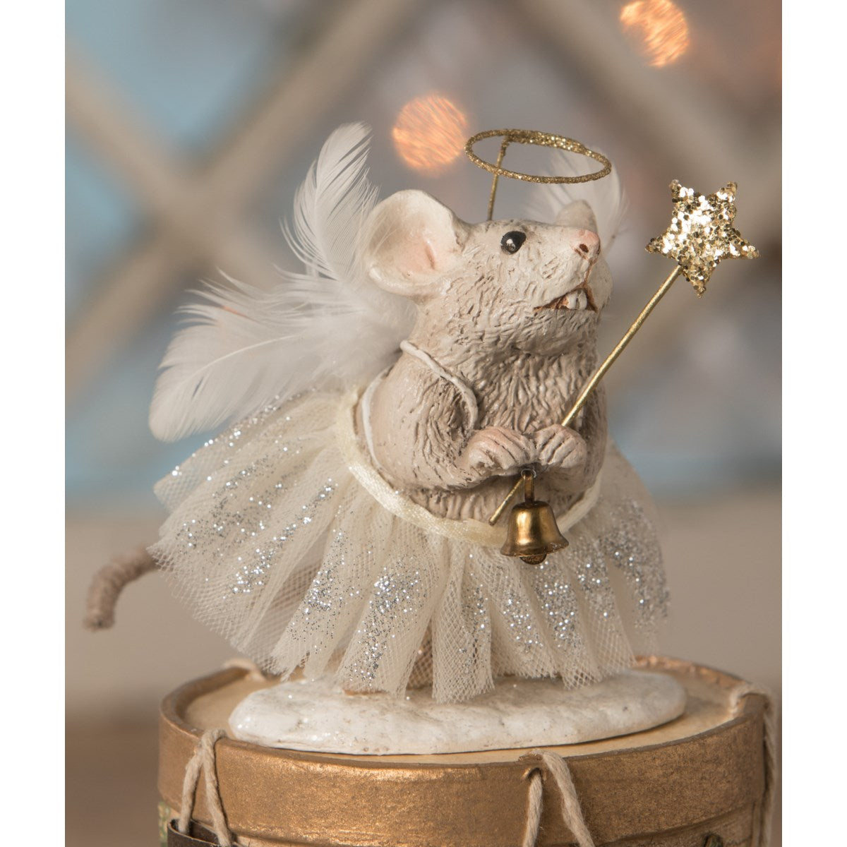 Pixie Angel Mouse Figurine