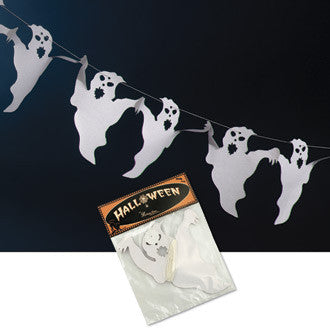Ghost Tissue Paper Garland 
