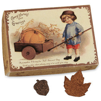 Fall Harvest Confetti in Vintage-Inspired Box