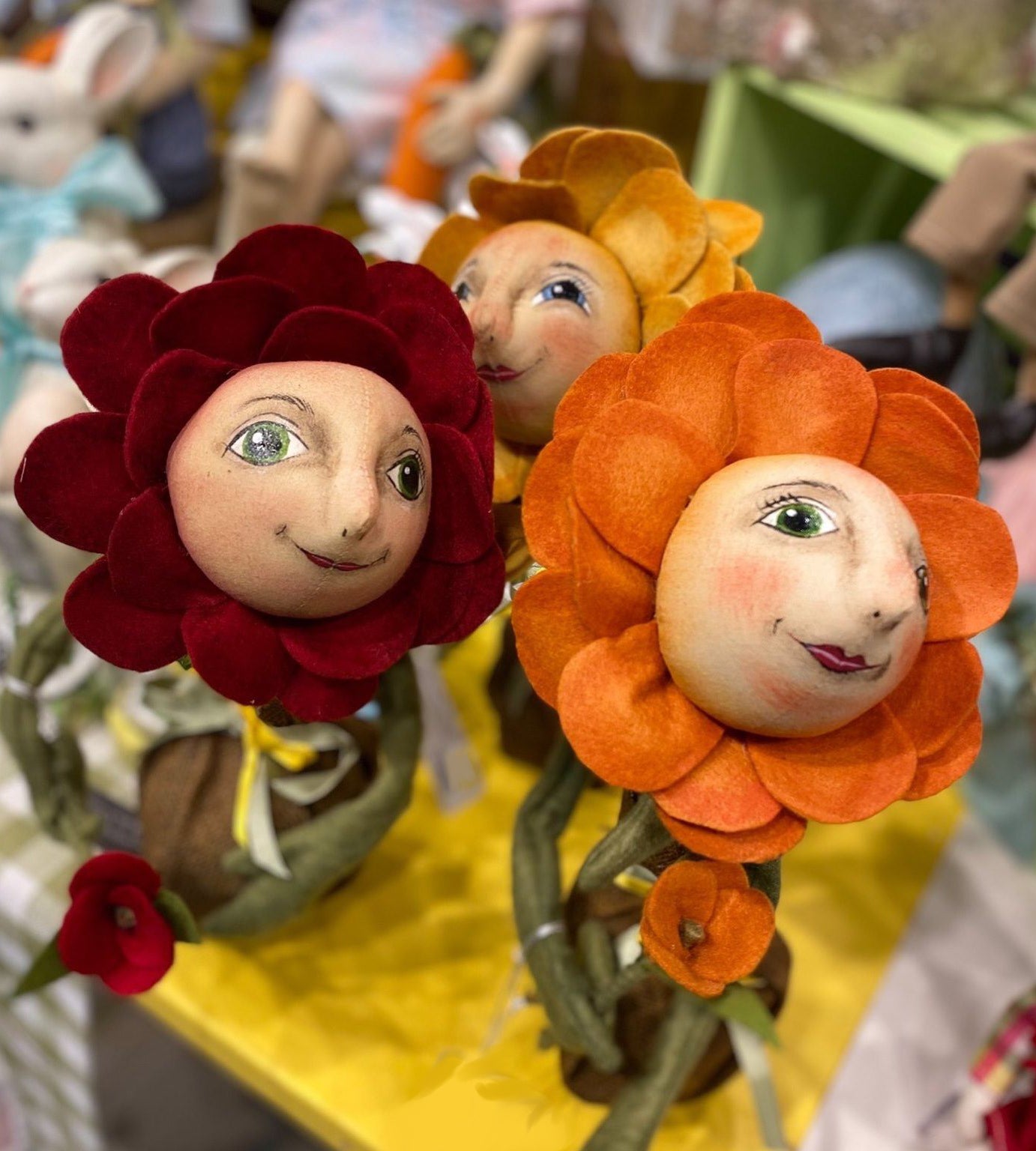Blooming Flower Dolls