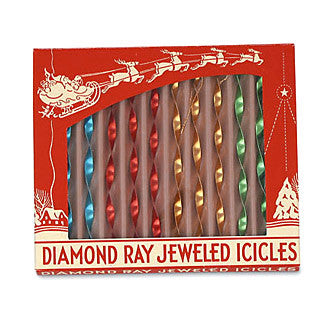 Twisted Icicle Ornaments