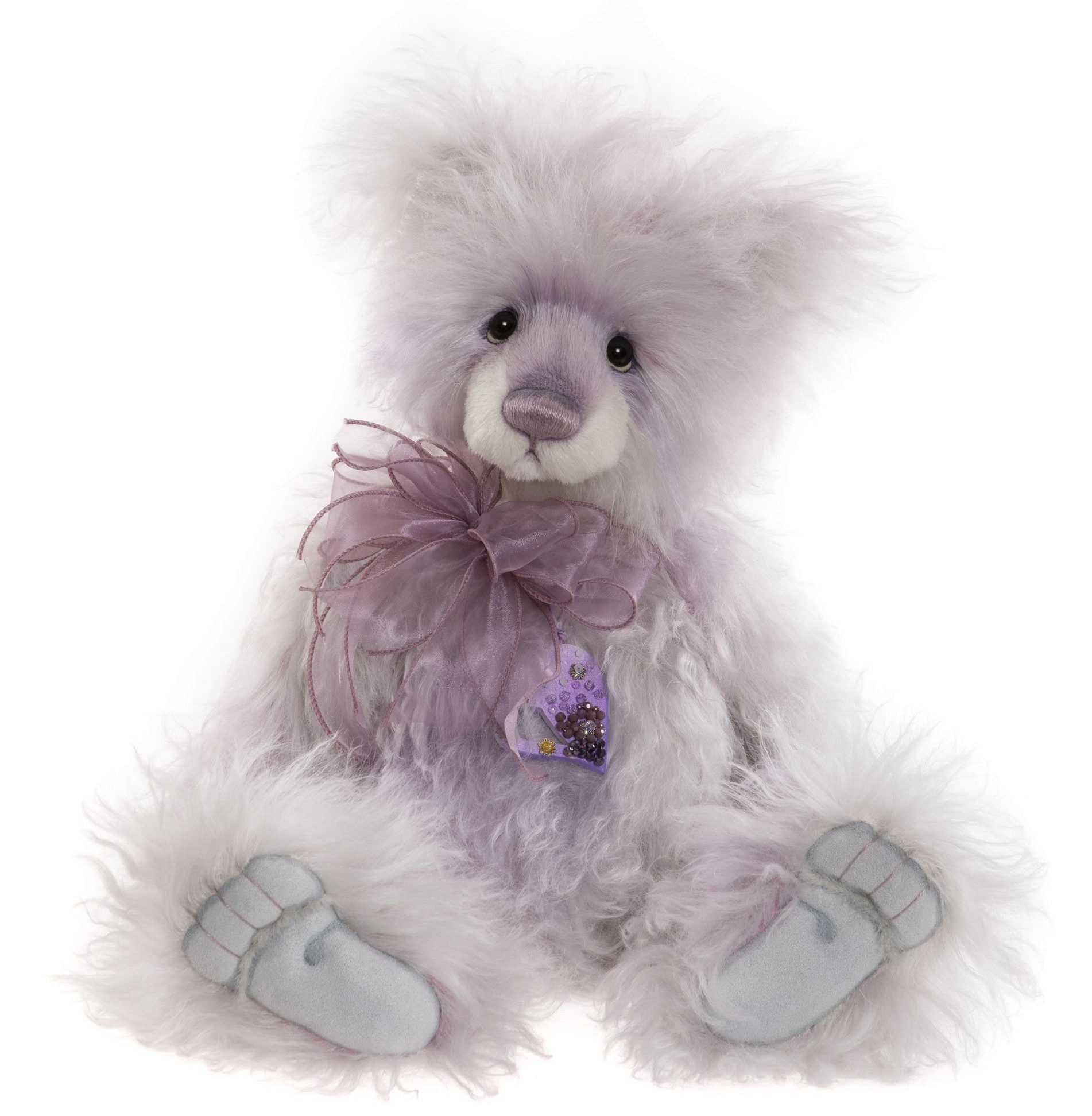 Charlie Bears Beatrix Teddy Bear with Lavender Fur