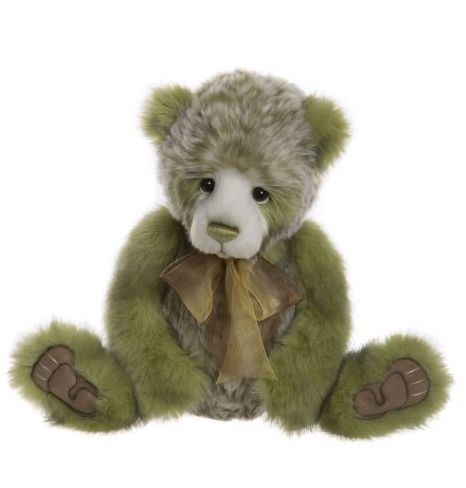 Charlie Bears Bamse,   Green Teddy Bear