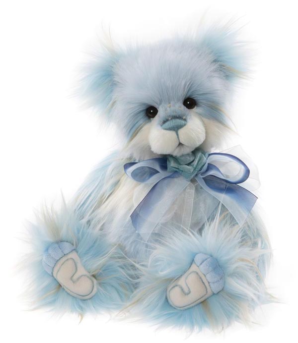 Charlie Bears Ice Pop Teddy Bear with Blue Fur
