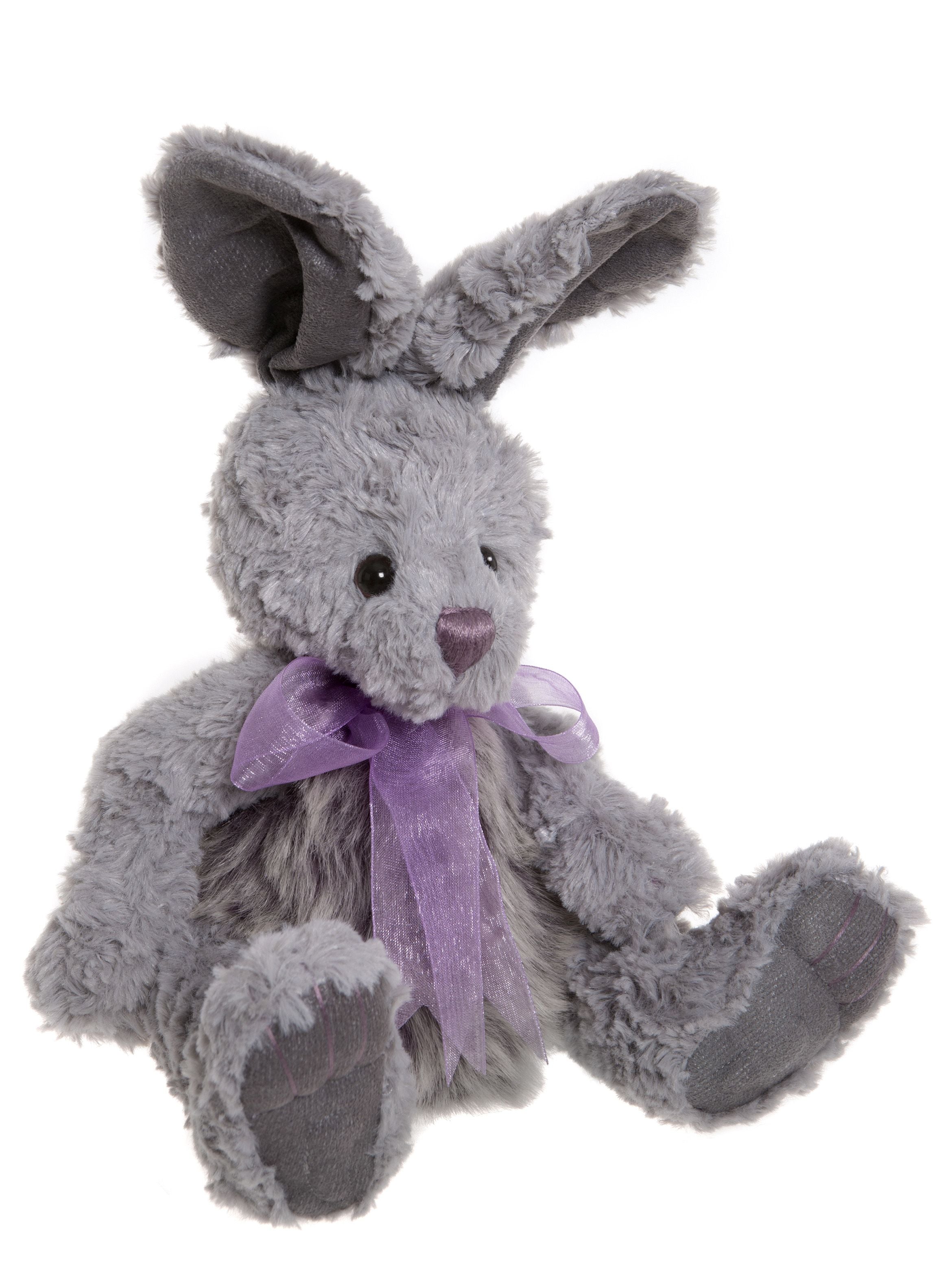 Charlie Color Rabbit Charlie Bears Jump Bunny Rabbit | Purple Jointed Stuffed Animal USA ...