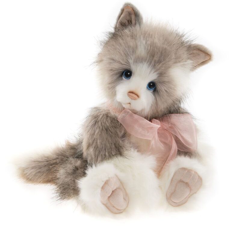 Mi Lady Kitty Cat Stuffed Animal by Charlie Bears