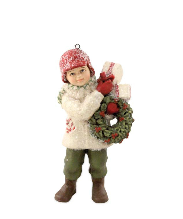 Bethany Lowe Christmas Delivery Danny Ornament