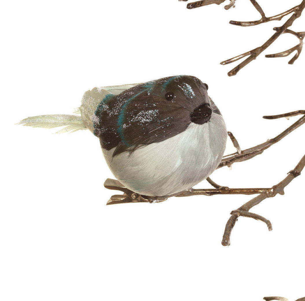 Chubby Bluebird Clip Ornament