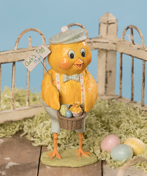 Cluck's Egg Hunt Bethany Lowe Easter Figurines