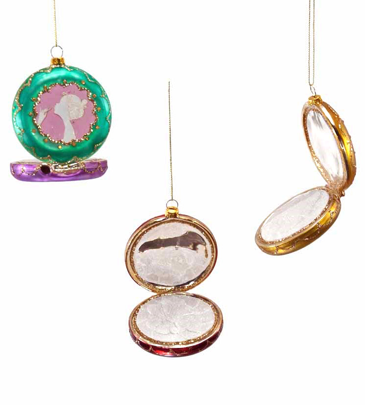 Makeup Compact Ornaments by Katherine's Collection