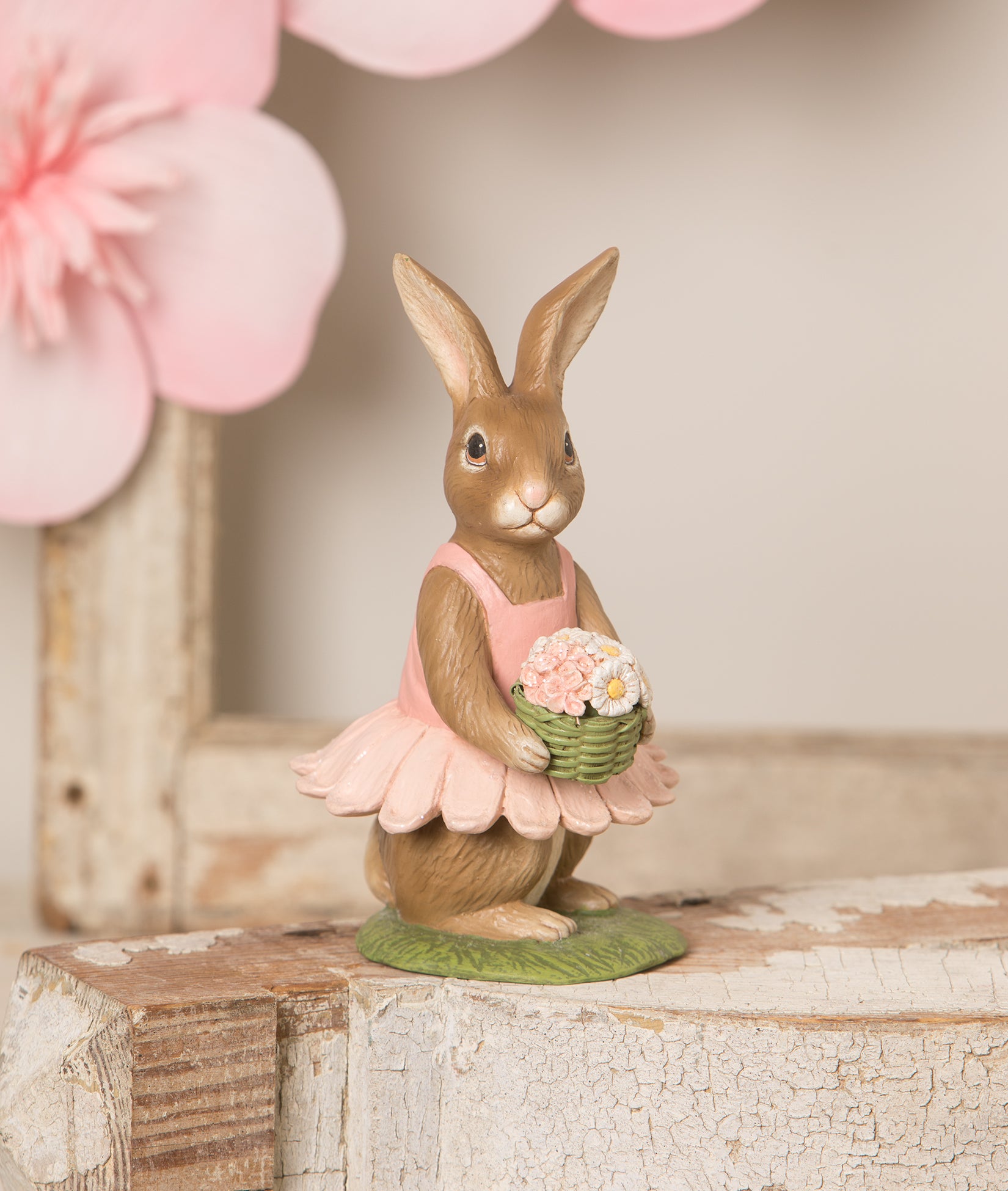 Daisy Bunny Rabbit Figurine by Bethany Lowe