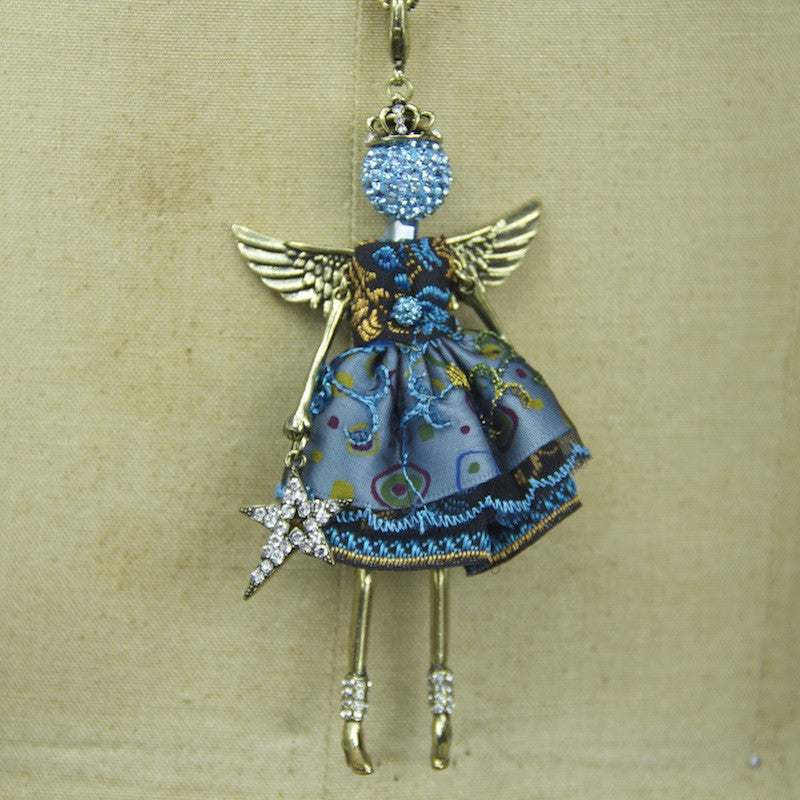 Turqouise Angel Necklace