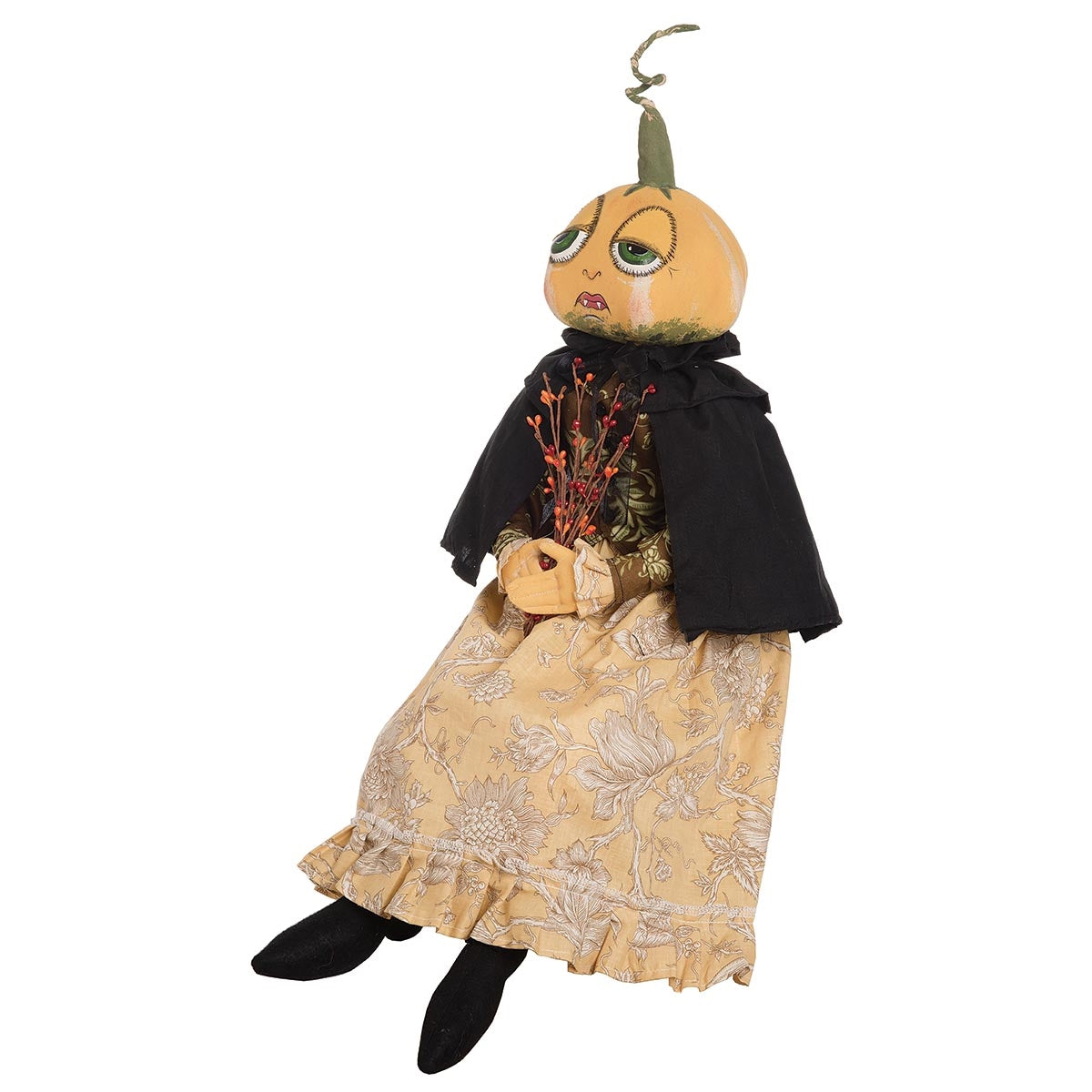 Joe Spencer Effie Pumpkin Head Doll - 2019