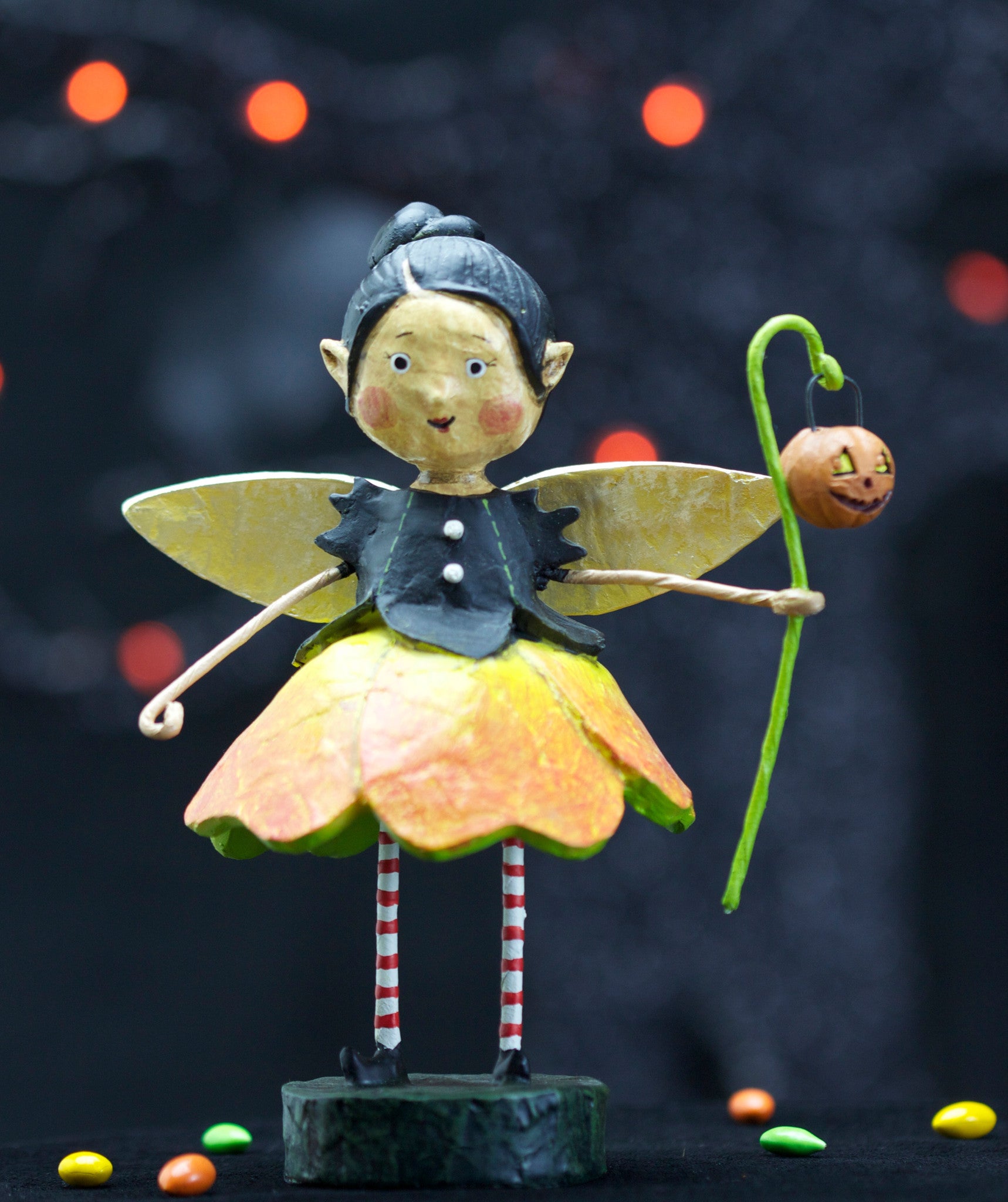 Ember Goblinglow Fairy - Lori Mitchell Halloween Figurine