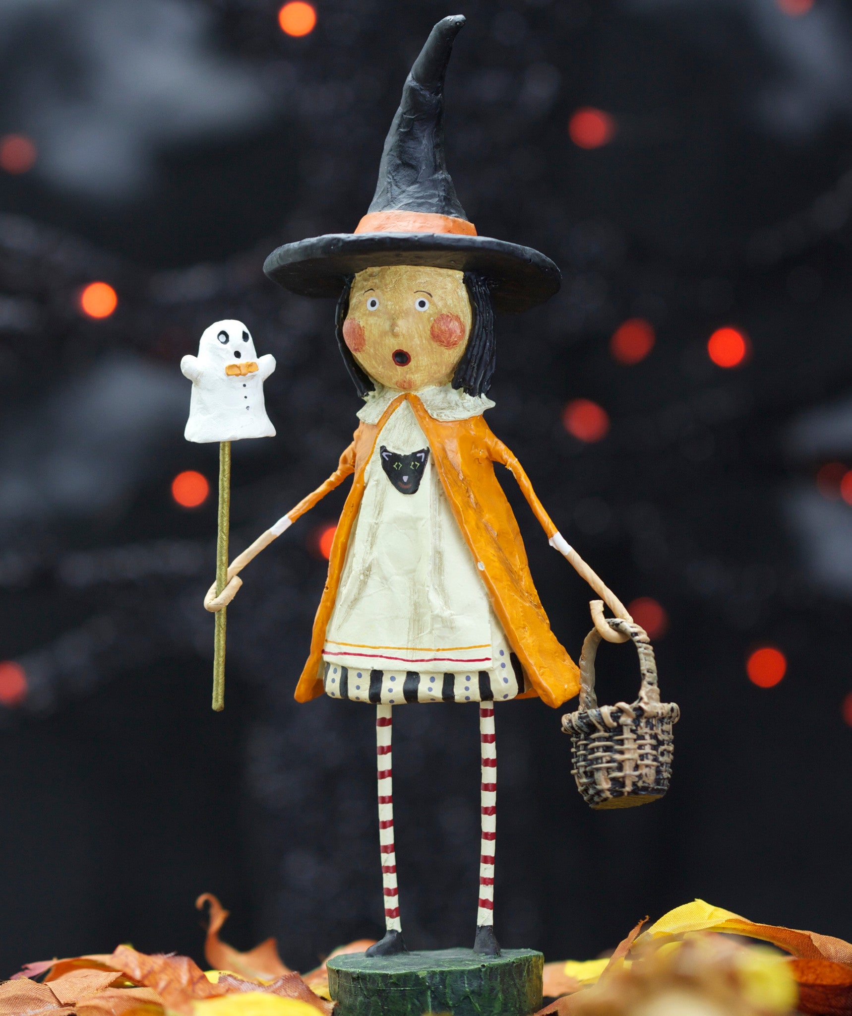 Enchanted Eliza Witch - Lori Mitchell Halloween Figurine