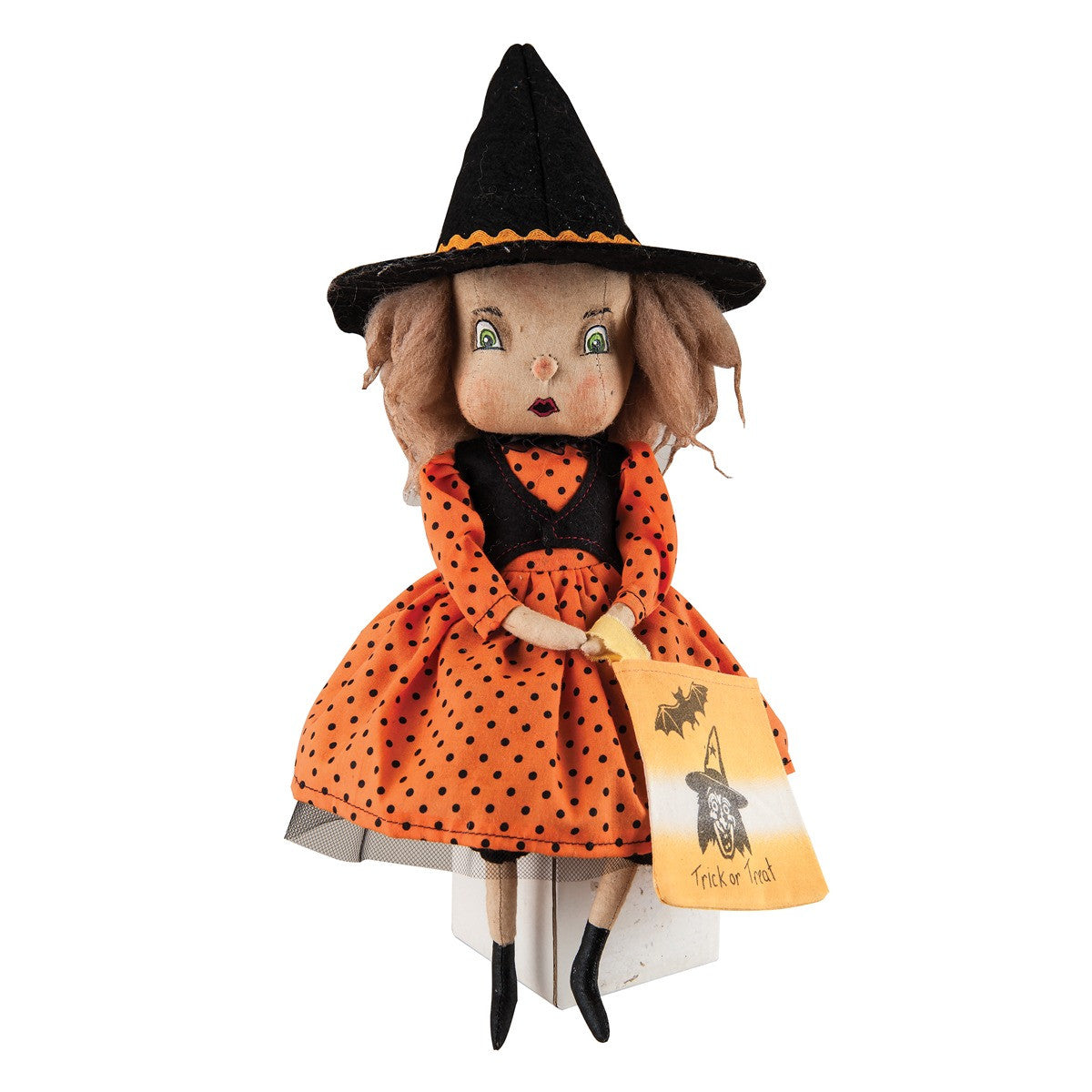 Felicity Witch Cloth Doll - Joe Spencer Halloween