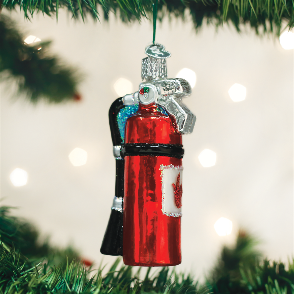 Fire Extinguisher Ornaments by Old World Christmas