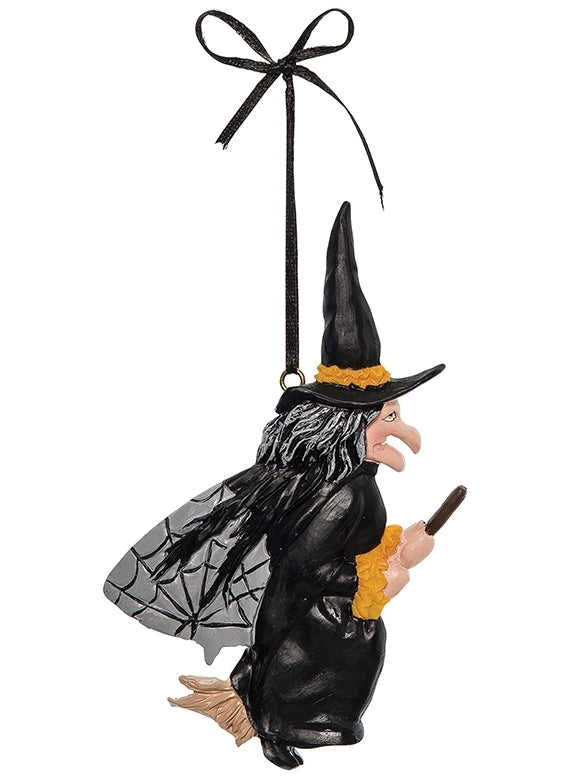 Flying Gerdy Witch Ornament by Joe Spencer