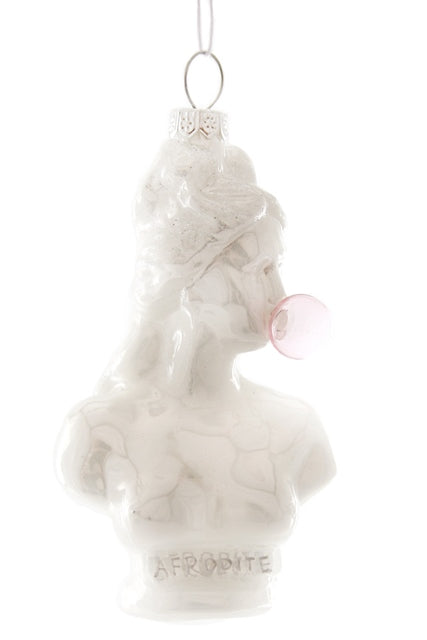 Goddess of Love Bust with Bubble Gum Ornament