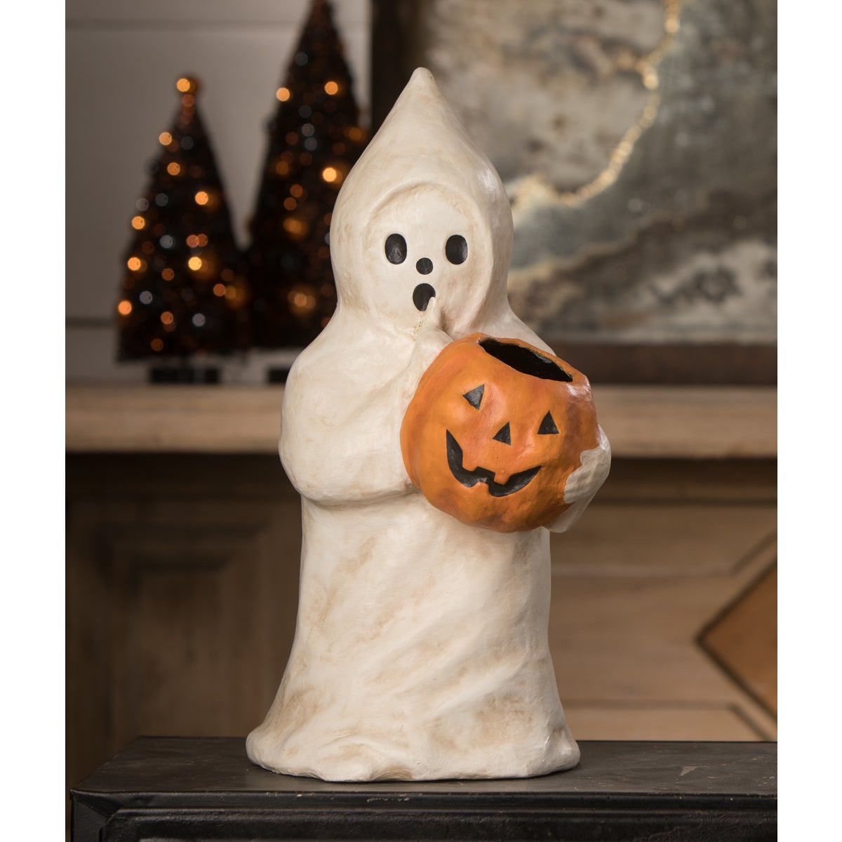 Halloween Secrets Ghost, Paper Mache