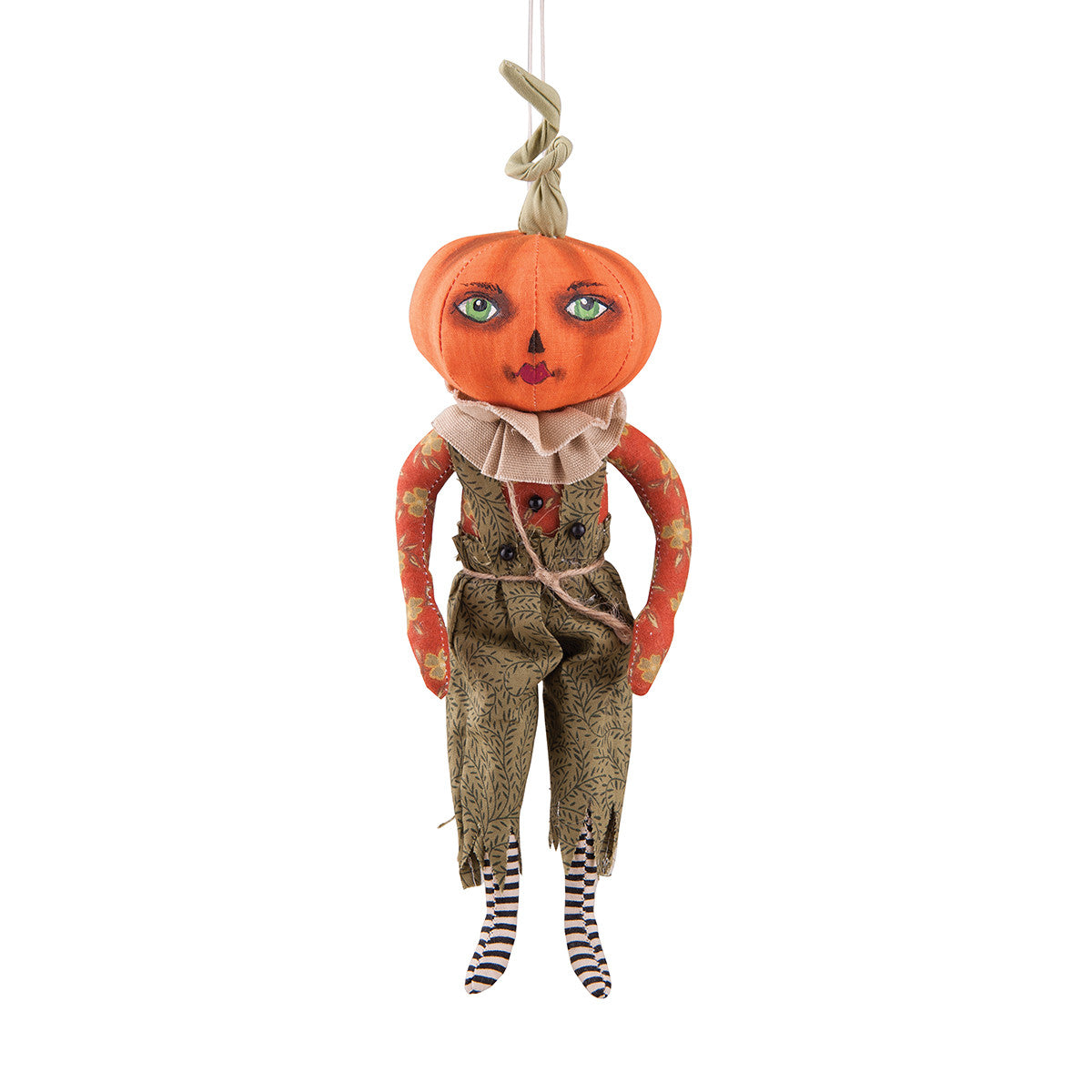 Harley Pumpkin Head Doll Ornament