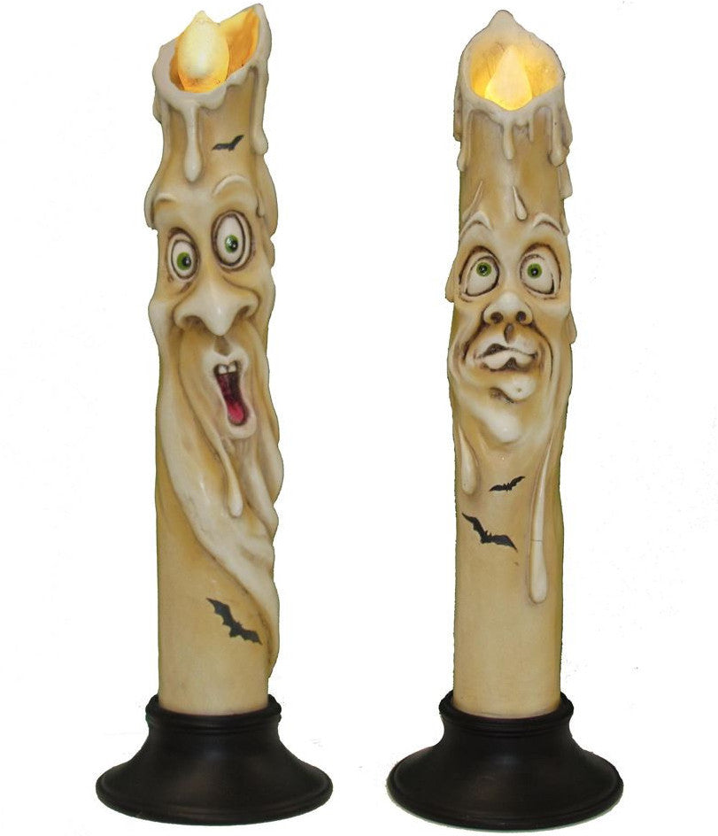 Haunted Halloween Candles