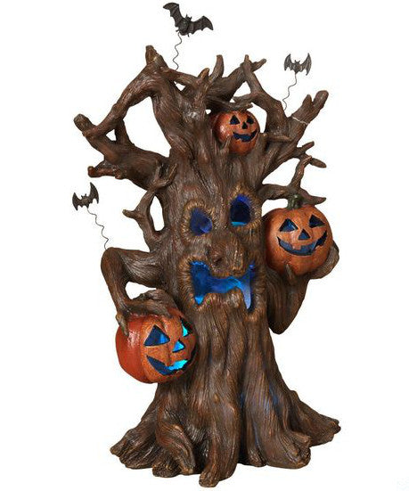 Haunted Tree with Spooky Sounds & Lights - Tabletop Decor
