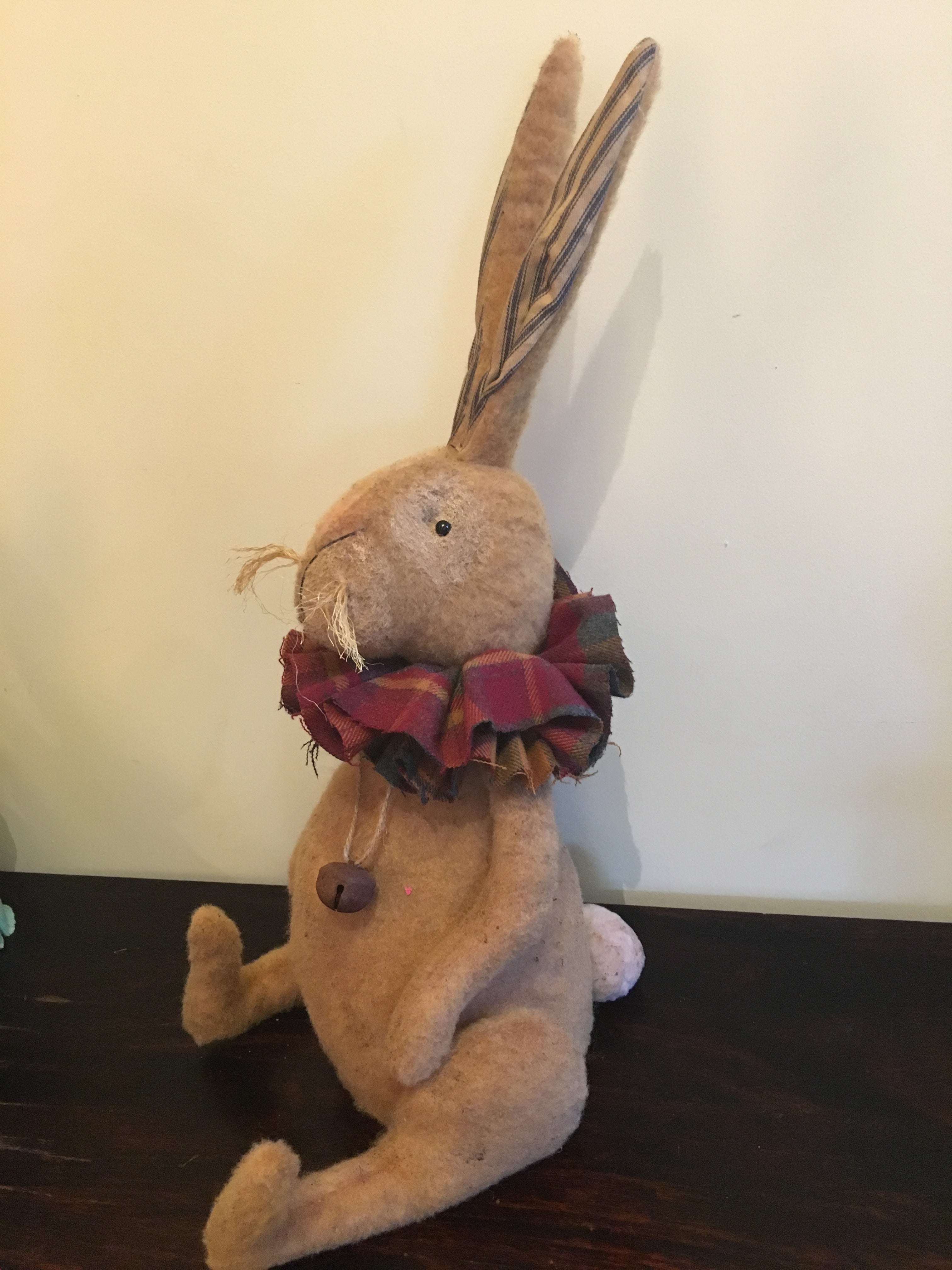 Honey Bunny - Primitive Handmade Rabbit 21
