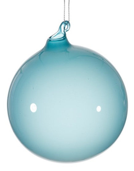 Jim Marvin Denim Blue Bubblegum Glass Ornaments