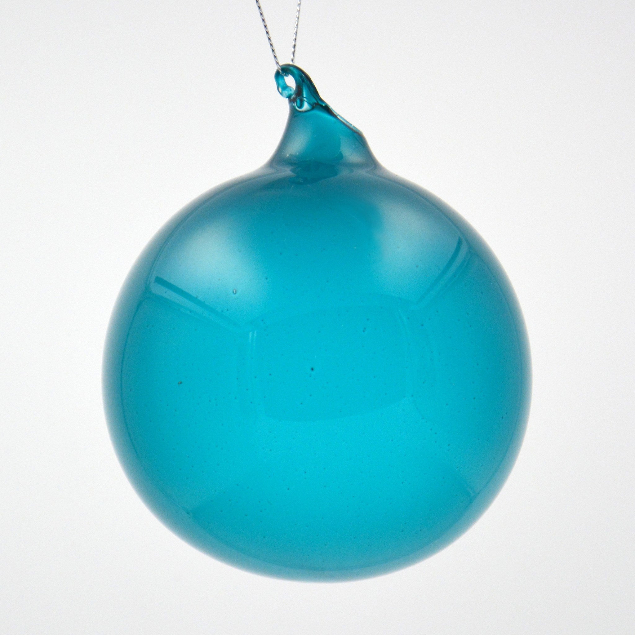 Jim Marvin Eucalyptus Blue Bubblegum Glass Ornaments