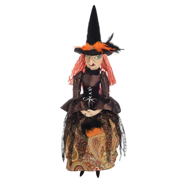 Elfreda Witch Doll | Halloween Dolls By Joe Spencer - TheHolidayBarn.com