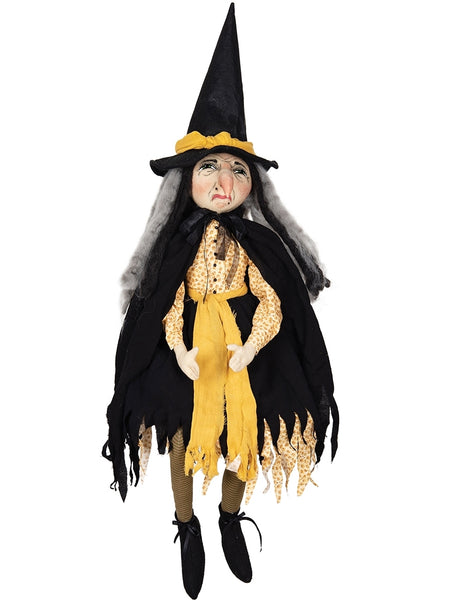 Rochelle Witch | Joe Spencer Halloween Dolls | Cloth Witches ...