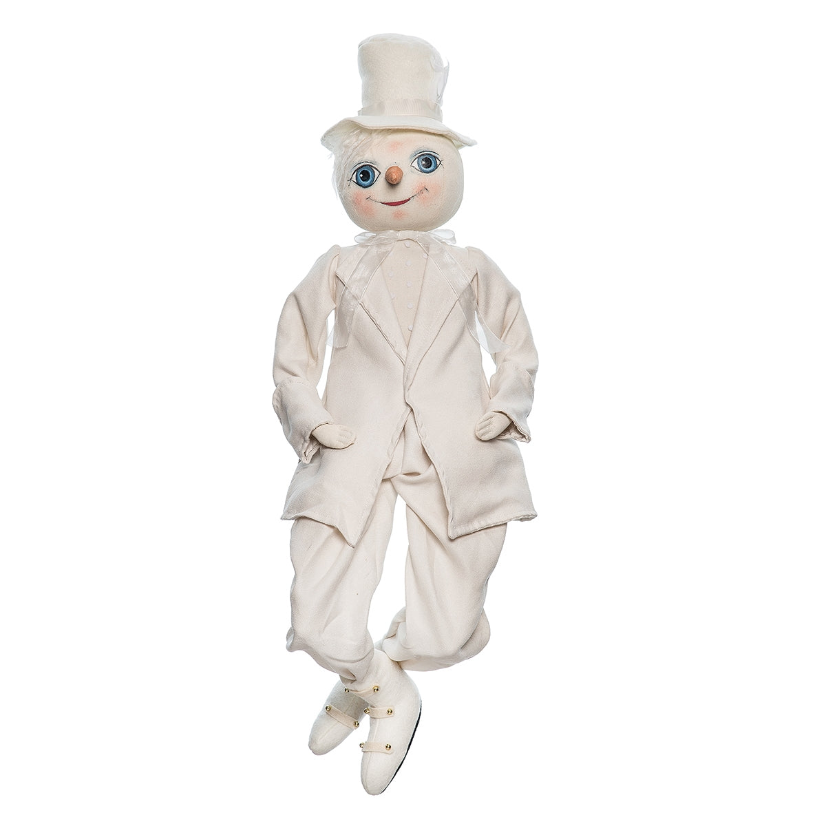 Joe Spencer Sir Snow Snowman in White Suit