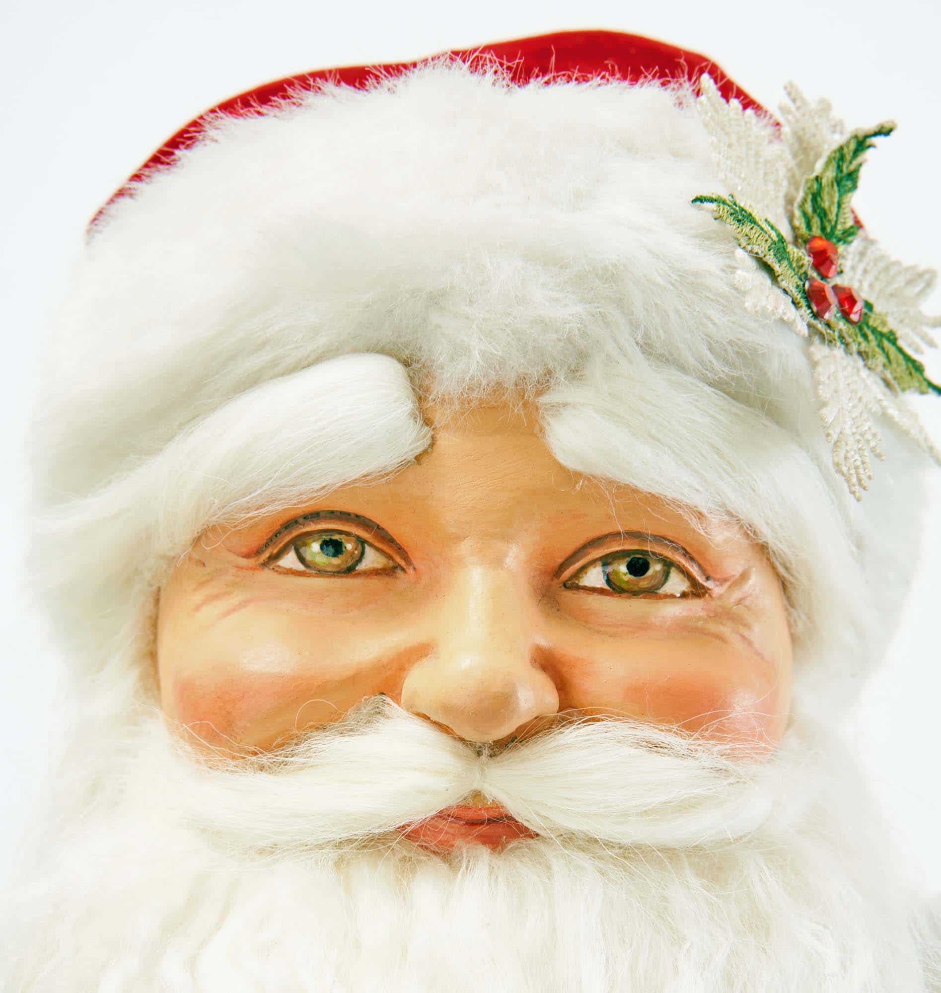 Katherine's Collection Santa Face Closeup