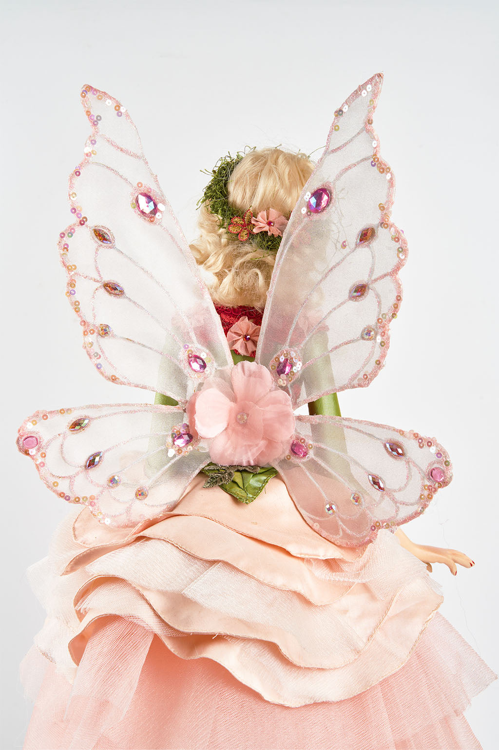 Katherine's Collection Flora Fairy Doll in a Green & Pink Dress - TheHolidayBarn.com Katherine's Collection Flora Fairy Doll in a Green & Pink Dress - TheHolidayBarn.com