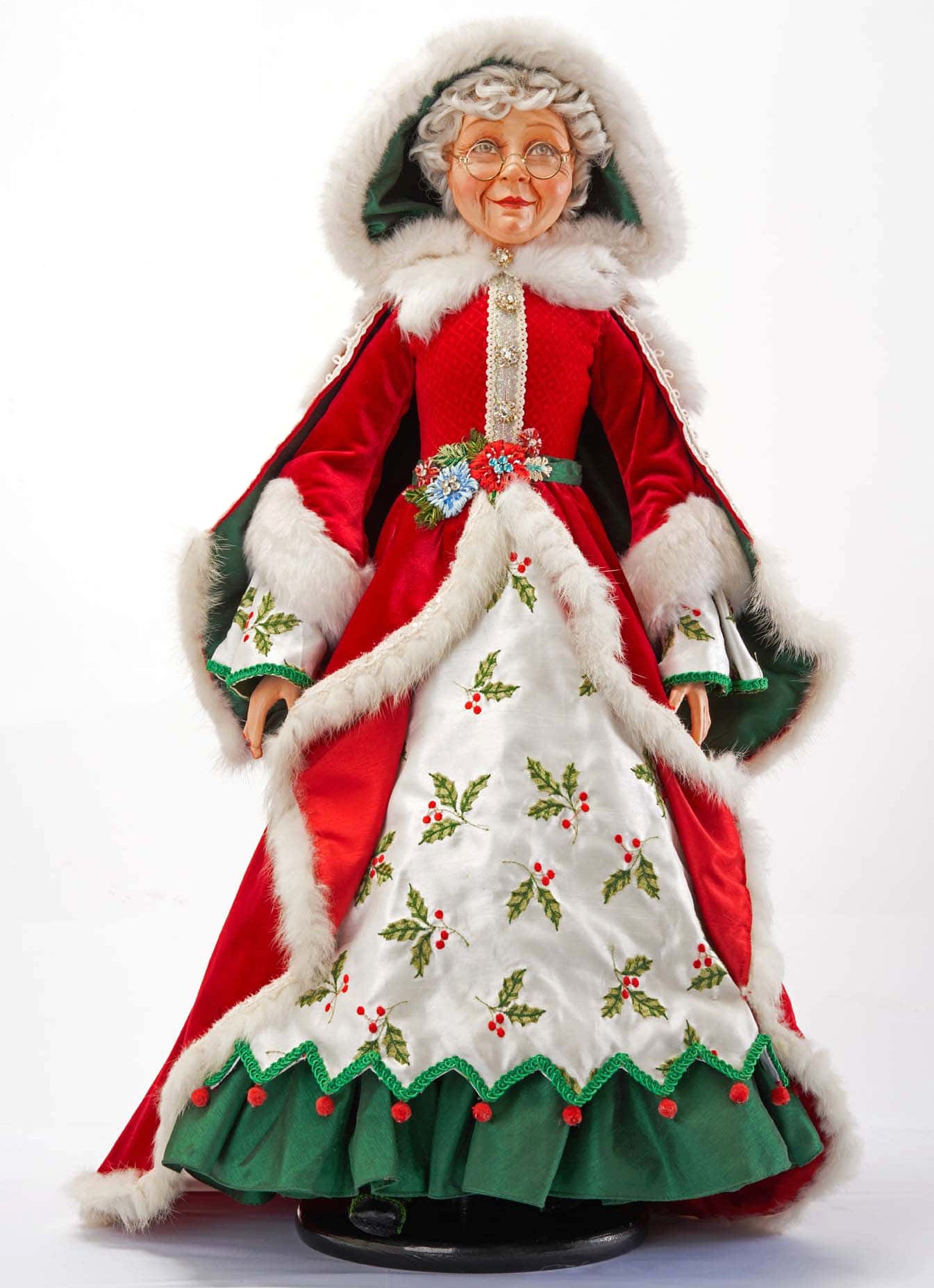Katherine's Collection Mrs. Claus, Snow Day