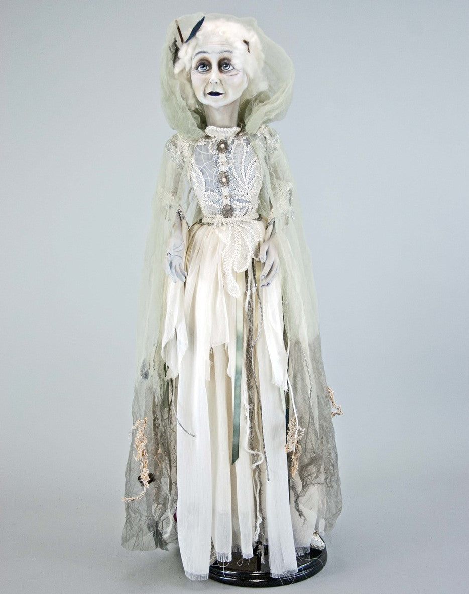 Lady in Mourning 34" Ghost Bride Doll by Katherine's Collection