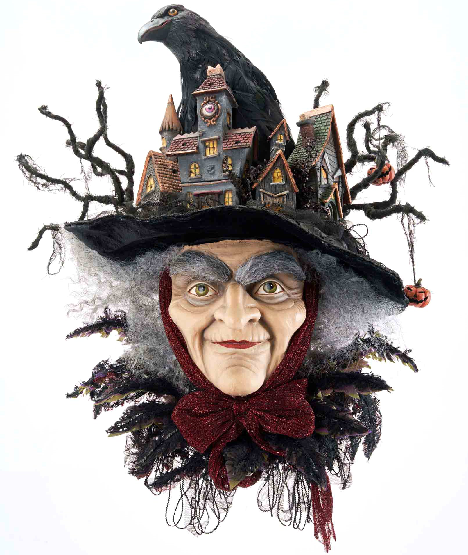 Which Way to Witchville Witch Wall Piece