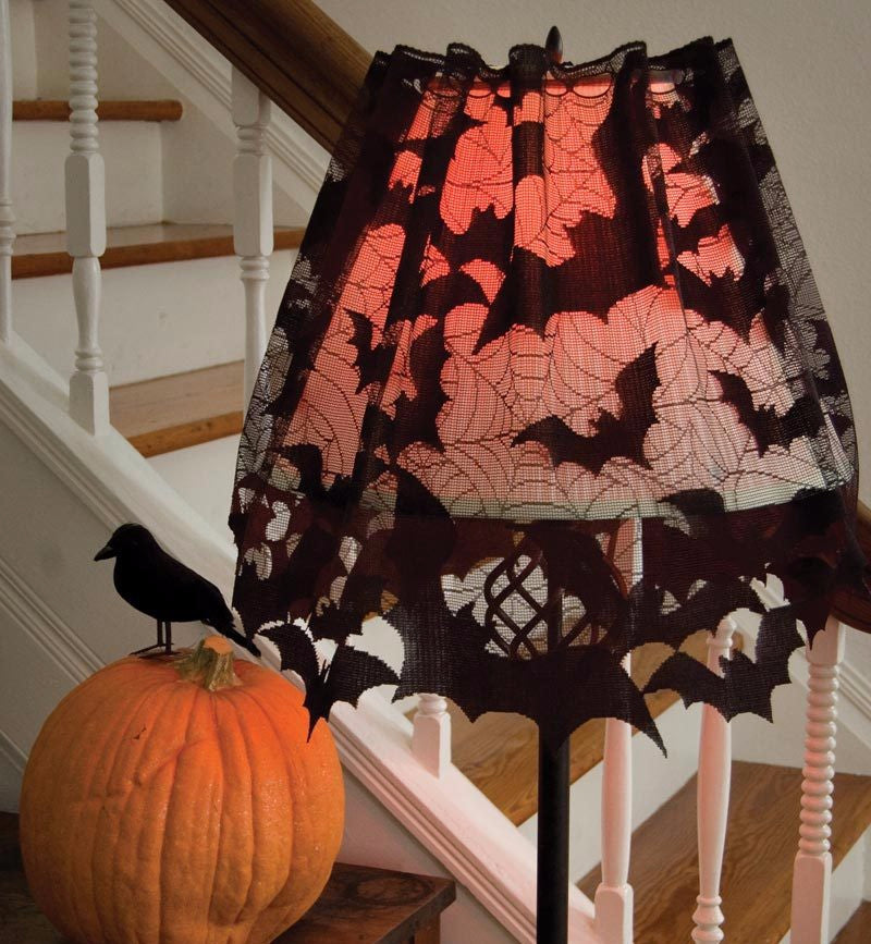 Swarming Bats Lamp Shade Cover