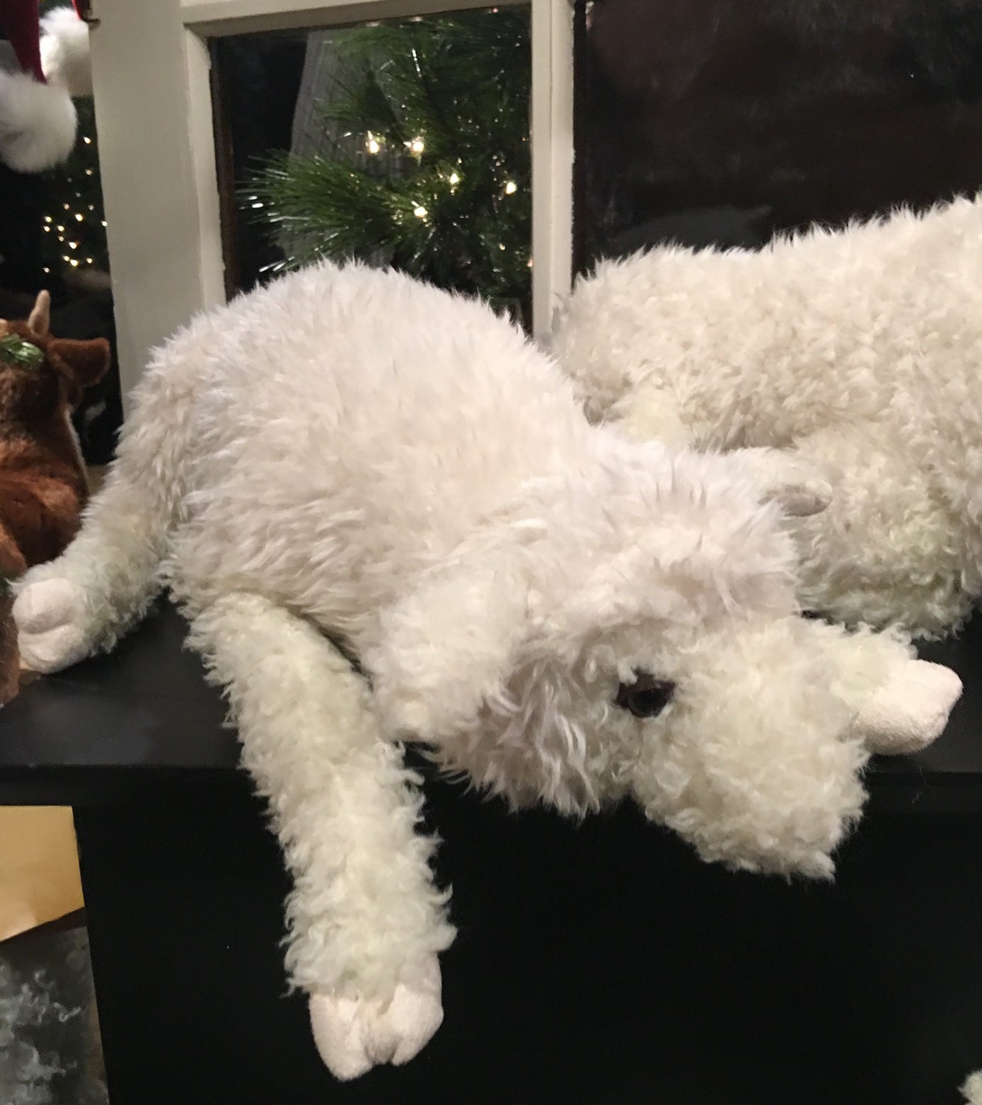 Plush Lamb Stuffed Animal - Life-like