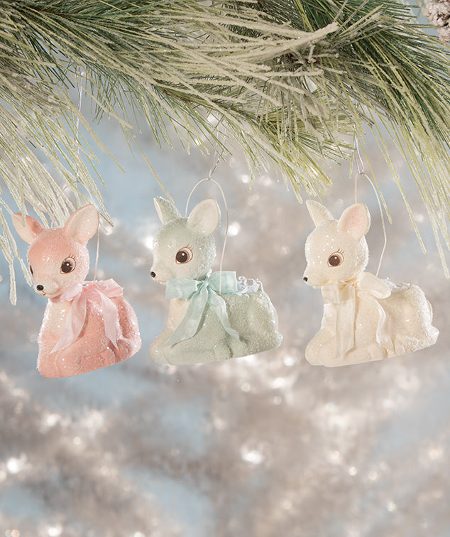 Lil’ Reindeer Buckets, Pastel | Bethany Lowe Christmas 2020 ...