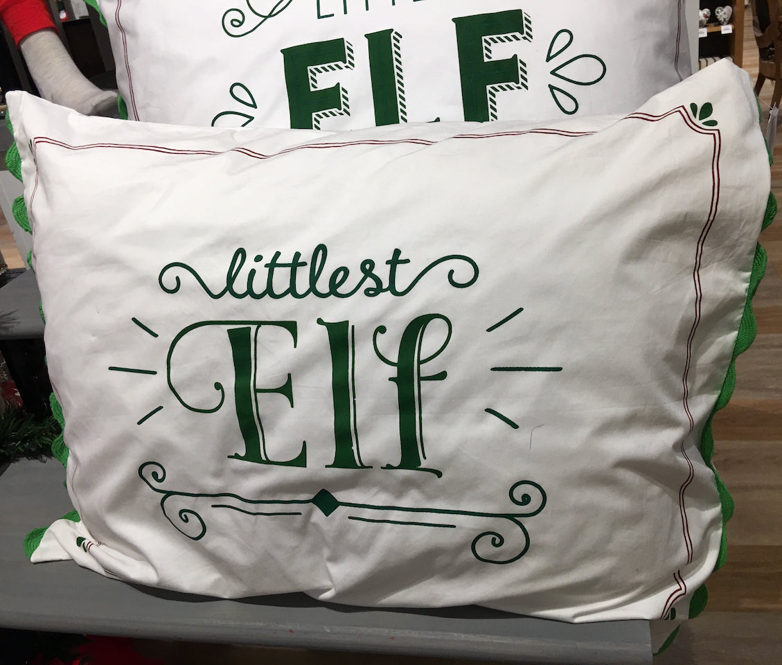 Littlest Elf Pillow Case