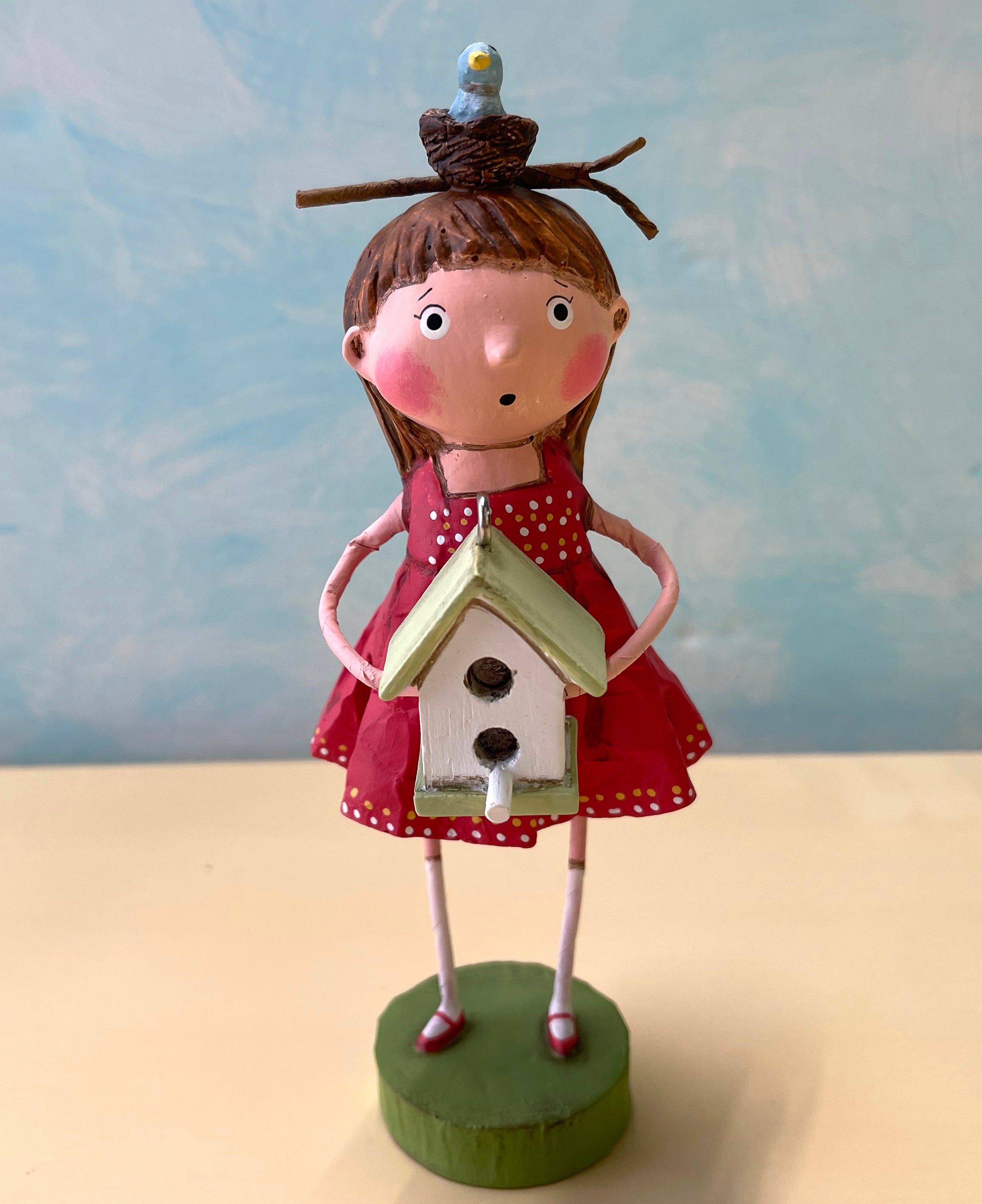 Lori Mitchell Birdy's House Figurine