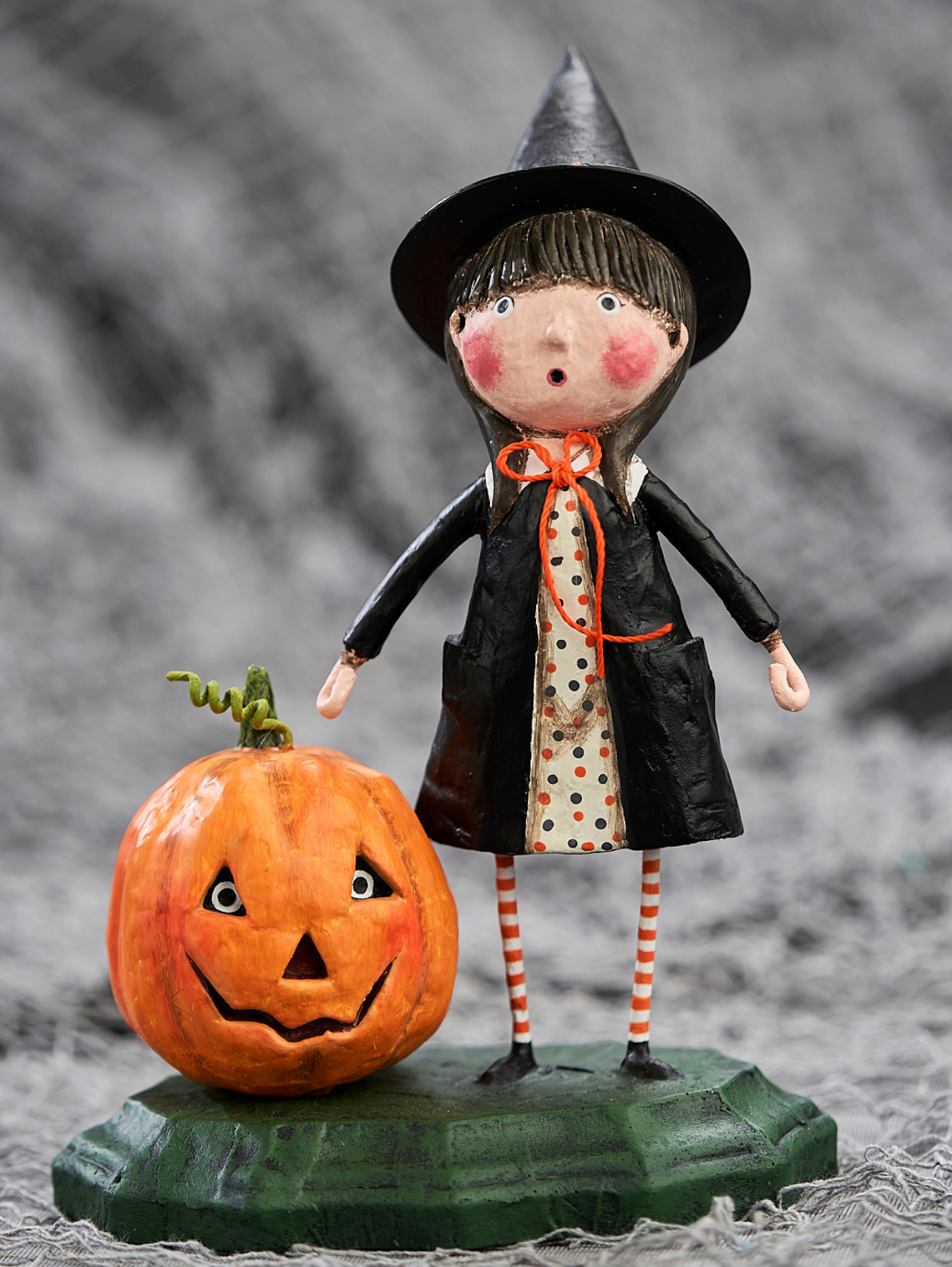 Lori Mitchell Agatha with Jack Pumpkin