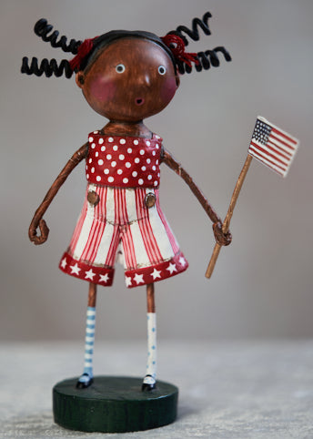 Lori Mitchell American Dream Figurine | 4th of July - TheHolidayBarn.com