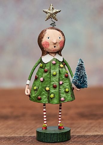 Lori Mitchell Chrissy Christmas Figurine