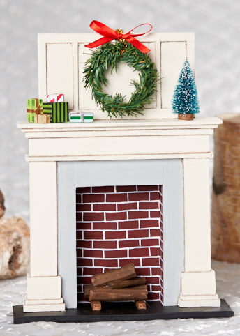 Lori Mitchell Hearth - Fireplace Prop for Figurines