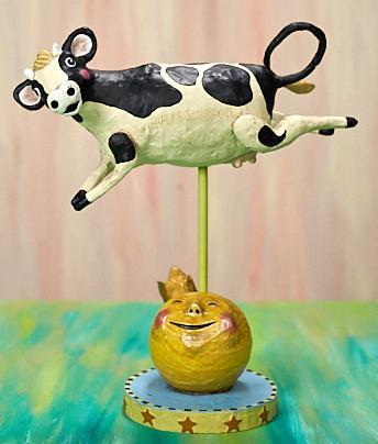 Lori Mitchell Cow Jumped Over the Moon