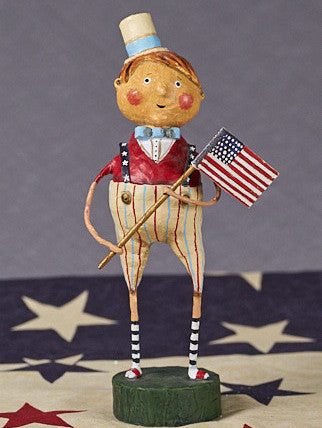 Lori Mitchell Franklin Freedom 4th of July Figurine